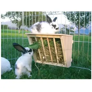 Kerbl Mangeoire à foin avec plateforme pour rongeur et lapin L 25 x l 17 x H 20 cm pas cher
