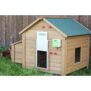 Comparateur de prix : Kerbl Ensemble de porte automatique de poulailler 300x400 mm 70546