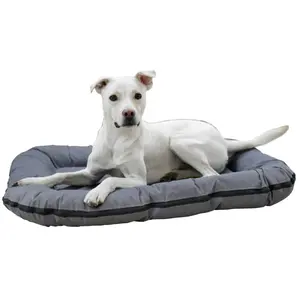 Coussin pour chien Kerbl Oxford Place Gris 100x70x15 cm 80435 pas cher