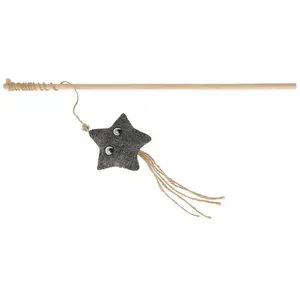 Canne à pêche pour chat Kerbl Marie (x1) Marron 40 cm 80996 pas cher
