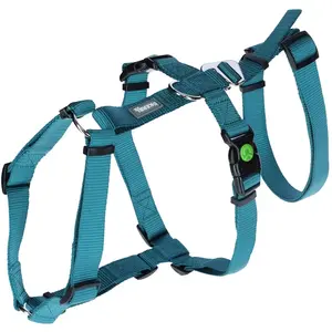 Comparateur de prix : Kerbl Pet Harnais antipanique Miami Petrol, 38-52cm, 15mm