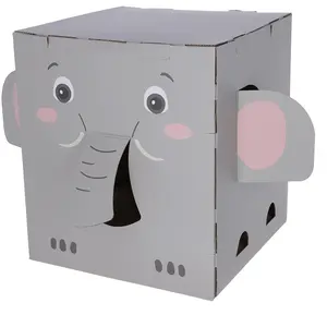 Comparateur de prix : Niche à griffer Kerbl Pet Éléphant pour chat - L 35 x l 35 x H 39 cm