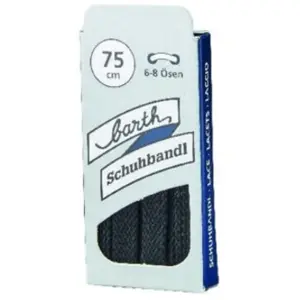 barth Schuhbandl lacet 180 cm sports de montagne, noir, 180 cm pas cher