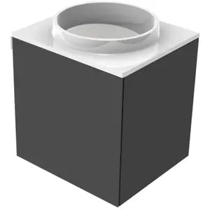 Emco Asis Vasque avec meuble bas, 1 porte, 958227515, pas cher