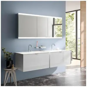 Emco Evo Armoire de toilette, 3 portes, 939708108, pas cher