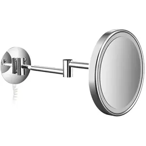 Emco Pure Miroir cosmétique, avec éclairage, grossissement x 3, 109406...Vendu parkaufland