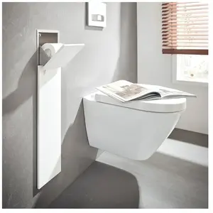 Comparateur de prix : EMCO Asis Pure Meuble de salle de bain avec support de papier toilette...