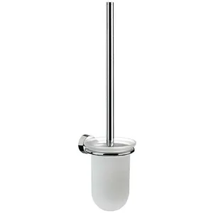 Comparateur de prix : Emco - Rondo 2 451500101 Porte-balai de wc cristal satiné, type mural