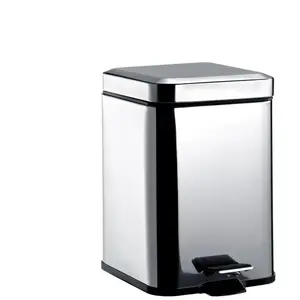 Comparateur de prix : Emco 355300005 System 2 Poubelle carrée en Acier Inoxydable