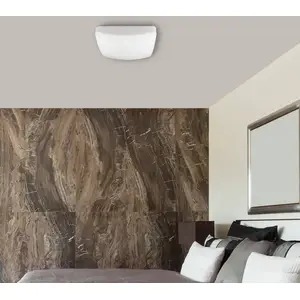 Comparateur de prix : Müller-Licht Plafonnier LED Reva 30 Square, blanc, plastique, acier
