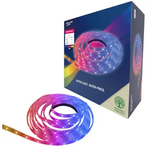 Müller-Licht Ruban LED Smart RVB, longueur 2 m, capteur de musique, US...Vendu parluminaire