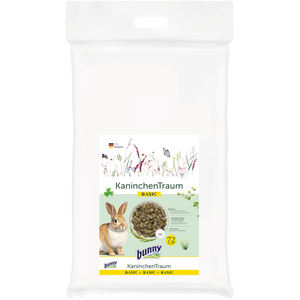 bunnyNature 3 x 4 kg = 12 kg - Bunny Lapin Rêve Basic avec 42 plantes vertes différentes. pas cher