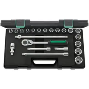 Comparateur de prix : Stahlwille Coffret clé + douilles 22 pièces Stahlwille 96031448 1/2"""" (12.5 mm)
