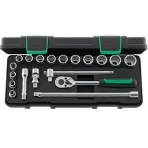 Stahlwille 45/14/5I KN Jeu de clés à douille 3/8" (10 mm) 19 pièces 96024132 S906491