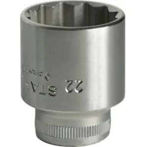 Stahlwille Douille 3/8" 22mm 12kt. Stahlwille pas cher