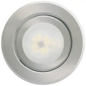 Busch Lampe encastrable Joanie LED, aluminium brossé pas cher
