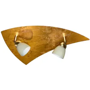 Busch Plafonnier Elegance, à 2 lampes, doréVendu parluminaire