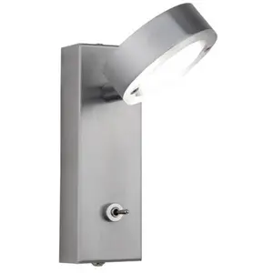 Busch Applique LED Saturna dotée d'un interrupteur pas cher