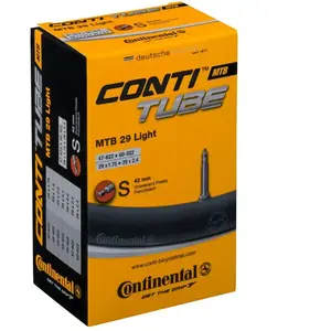 Comparateur de prix : Chambre à air Continental 28/29 Light - 47 / 62-662 - Vanne SV42mm "