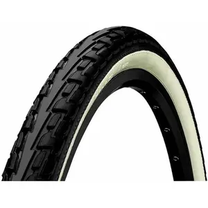 Continental Ride Tour Pneus pour vélo Mixte, Schwarz/weiß, Drahtreifen, 32-630