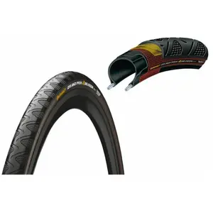 Comparateur de prix : Pneu vélo route CONTINENTAL GRAND PRIX 4-SEASON 700x23C Noir Tubetype