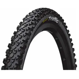 Pneu VTT CONTINENTAL Traffic 1.90" - Noir - 26 pouces - 820 g pas cher