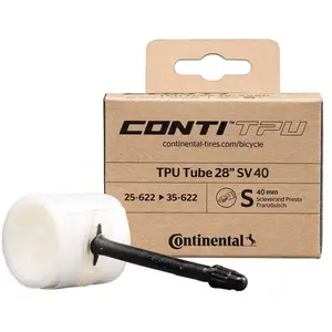 Comparateur de prix : Continental Chambre à Air Tpu Tube S40 28´´-700