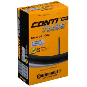 Comparateur de prix : Continental tube intérieur 28 pouces (32/47-622Cross) FV 60 mm