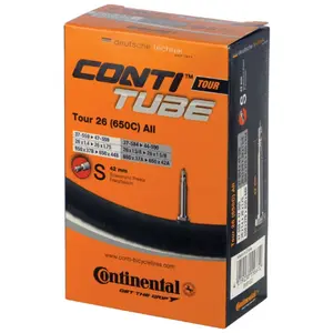 Comparateur de prix : Continental Tube Tour de 26 pouces (37 / 47-559) FV 42 mm
