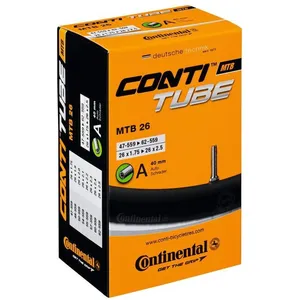 Comparateur de prix : Chambre à air Continental Tube Freeride 26" A40 Valve Schrader 40 mm