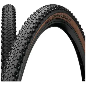 Comparateur de prix : Pneu Continental Terra Trail Protection - noir/orange pâle - 28x1,50