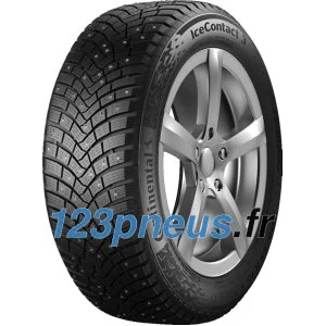 Pneus d'hiver Continental IceContact 3 ( 265/50 R20 111T XL, Clouté ) pas cher