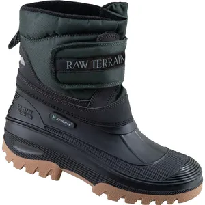 Spirale Botte d'hiver Taille 45 noir nylon / pvc doublure en fourrure tissée / fermeture pas cher