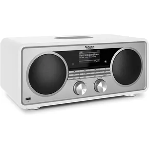 Comparateur de prix : TechniSat Digitradio 602 Internet Analogique et numérique Argent, Blan...