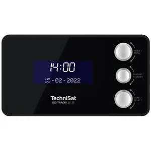 Comparateur de prix : TechniSat DIGITRADIO 50 SE Radio-réveil DAB, DAB+, FM DAB+, FM fonction réveil noir
