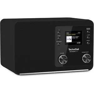 TechniSat DIGITRADIO 307 Radio de table DAB+, FM AUX, DAB+, FM fonction réveil noirVendu parrakuten