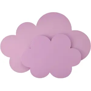 Comparateur de prix : Elobra Applique murale LED Nuage avec fiche, rose, bois, intensité var...