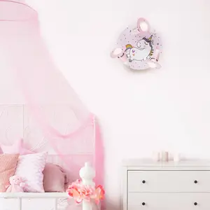 Comparateur de prix : Elobra Applique ronde licorne Babsy à 3 lampes