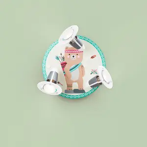 Comparateur de prix : Elobra Applique Little Indians, ours Bjørn, jaune-verte