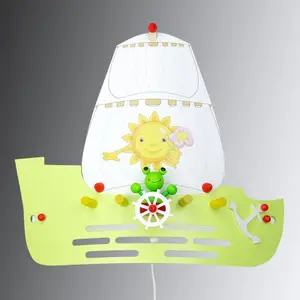 Elobra Applique Grenouille en forme de bateau à voile pas cher