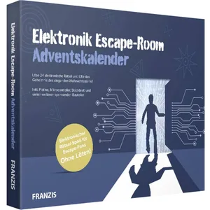 FRANZIS 67154   Calendrier de l'Avent électronique Escape Room 24 jours de plaisir énigmatique électronique, sans soudure, avec livre d'accompagnement de 40 pages pas cher