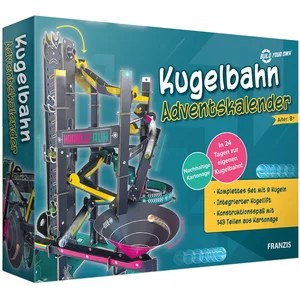 Franzis 67300 Calendrier De L Avent En 24 Jours Pour Son Propre Sph Re Boule Kit De Bricolage En Carton Avec 9 Boules Pour Enfants Partir De 8 Ans pas cher