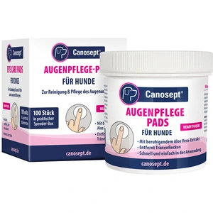 Pads Canosept Soin des yeux pour chien - 100 pads pas cher