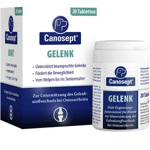 Comparateur de prix : Canosept Comprimés pour Articulation Chien - 20 Comprimés - Moules aux...