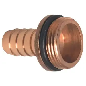 Mega Embout mâles avec raccord pour tuyau laiton taille du tuyau 25 mm filetage extérieur 1 po. joint toriqueVendu parmanomano