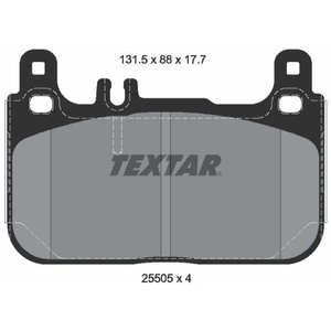 Kit de plaquettes de frein, frein à disque Q+ 2550501 Textar 2550501 pas cher