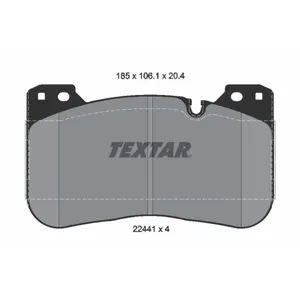 Comparateur de prix : TEXTAR Plaquettes de frein X4 pour BMW: M8, M5, X5, X6 (Ref: 2244101)