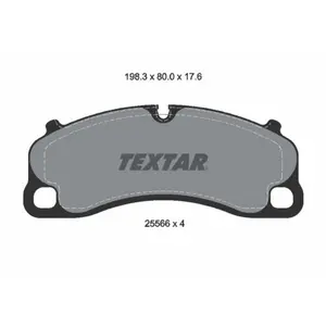 TEXTAR Plaquettes de frein X4 pour PORSCHE: 911, Boxster, Cayman (Ref:... pas cher