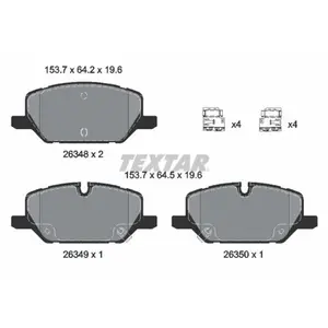 TEXTAR Plaquettes de frein X4 pour OPEL: Insignia (Ref: 2634802) pas cher