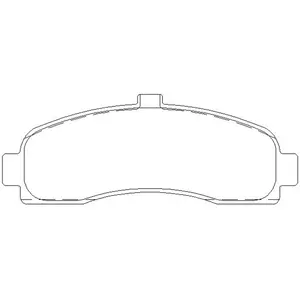 TEXTAR Plaquettes de frein X4 pour NISSAN: Micra (Ref: 2162601) pas cher